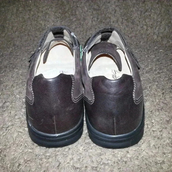FINN COMFORT-FINNAMIC-Brown Nubuck/Leather Walking-Hook/Loop Straps Size 7-NEW - Picture 5 of 7